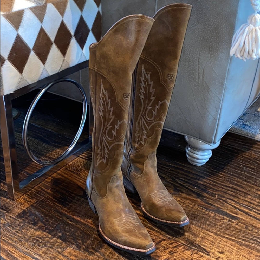 NWOT[Ariat] Over the Knee Western Boots • size 9.5